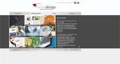 Desktop Screenshot of mediadesign.at